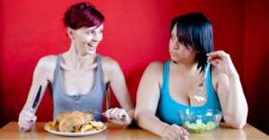 fat-and-skinny-women-eating-colin-austin-gbiota
