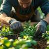 man-vegetables-gardening-wicking-garden-bed-gbiota