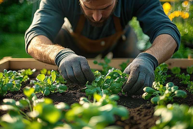 man-vegetables-gardening-wicking-garden-bed-gbiota