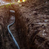 Pipe in Soil Trench | Gbiota | Colin Austin